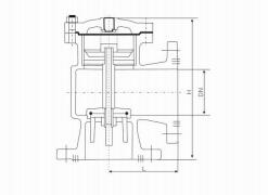 H142X Hydraulic water level control valve