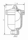 P1-10 single port exhaust valve