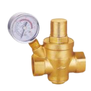 Brass piston-type pressure reducing valve