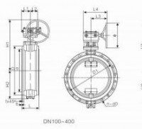 Soft-sealing double eccentric flanged butterfly valve 2